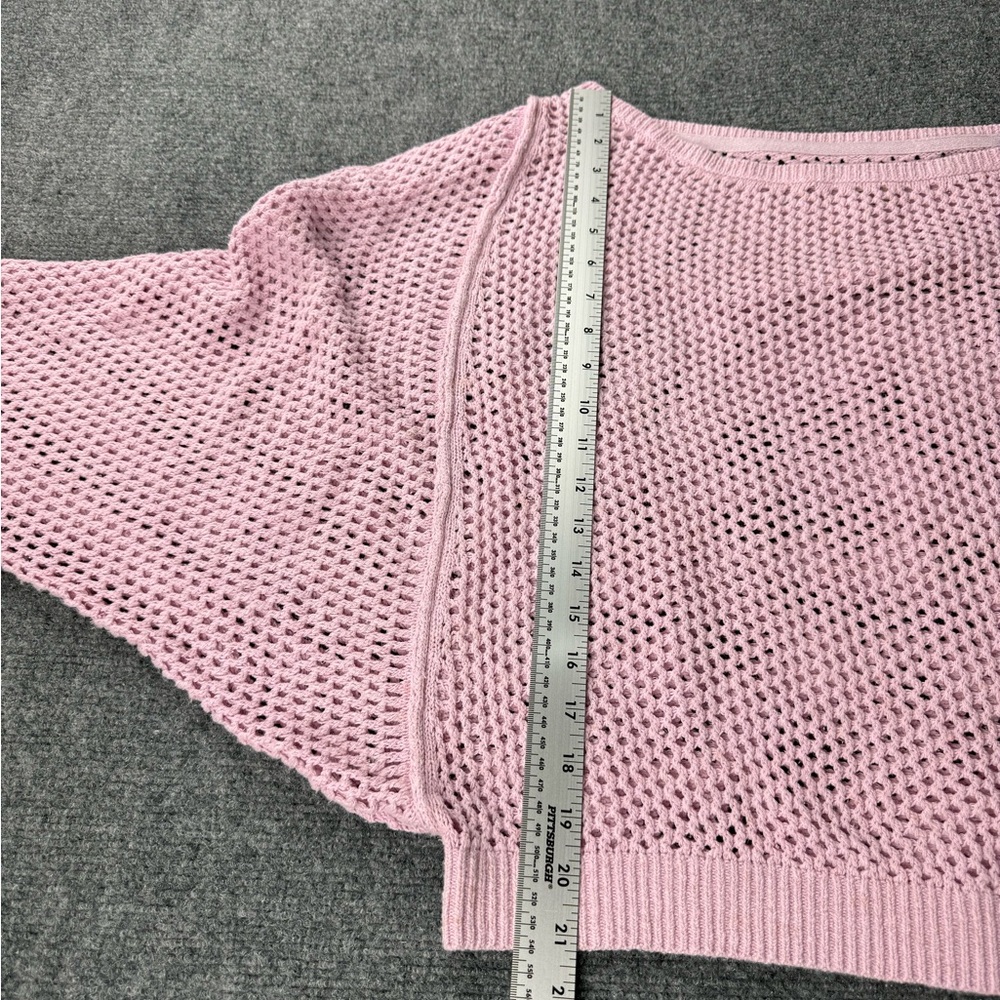 Pilcro by Anthropologie Open Knit Cropped Sweater – NWT, Size XL - Picture 9 of 10